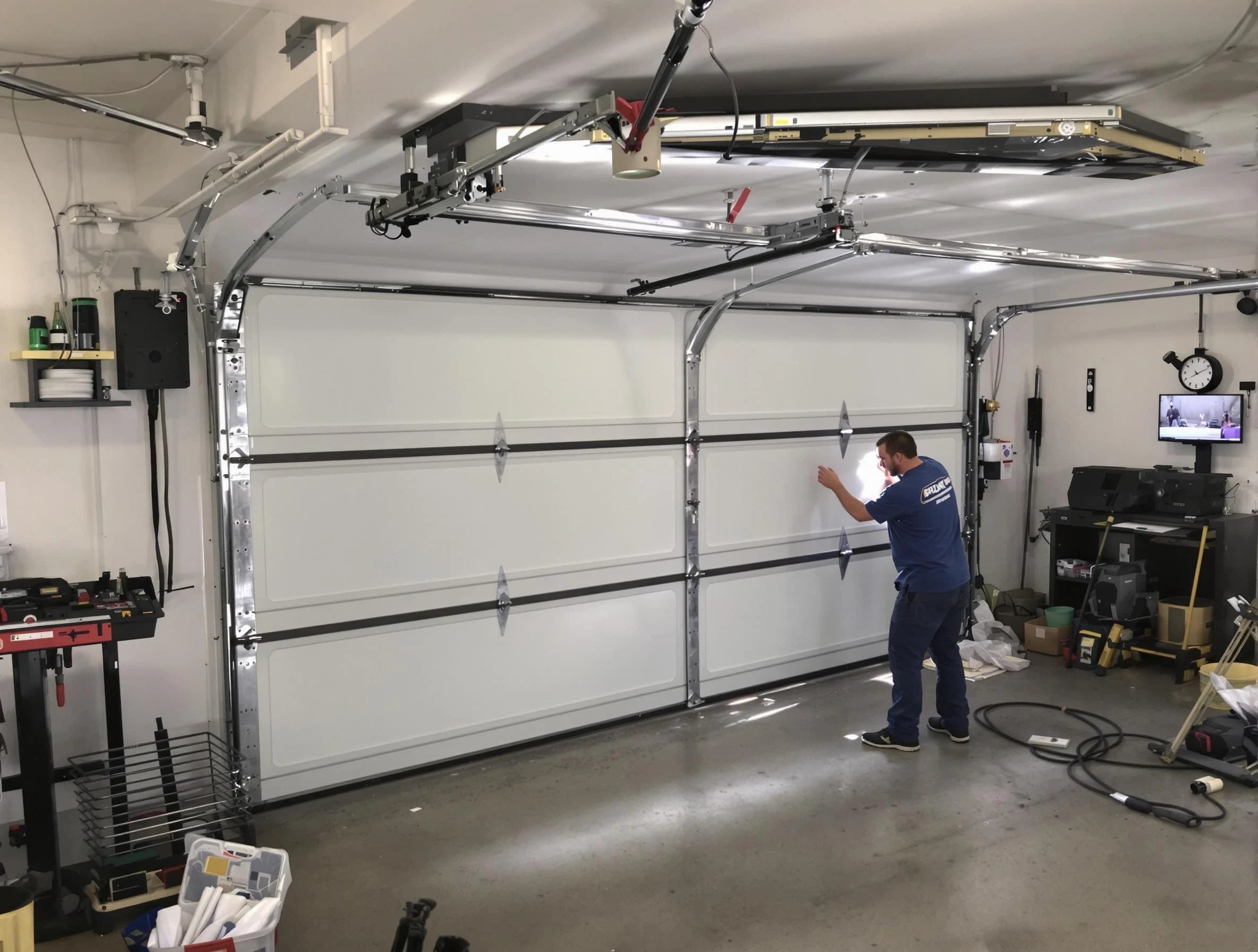 Professional garage door repair service by The Pinery Garage Door Repair in The Pinery
