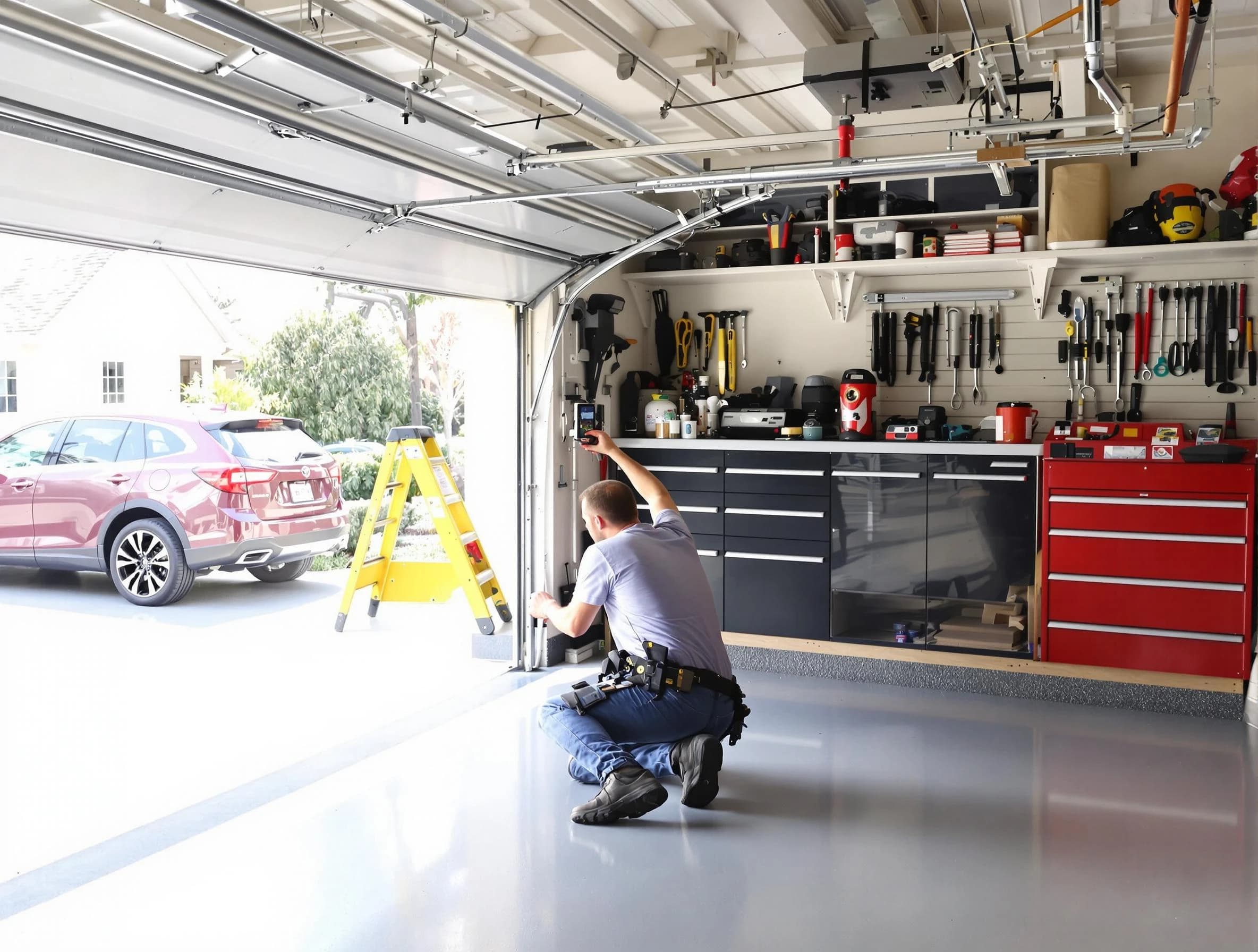 Local garage door repair service by The Pinery Garage Door Repair in The Pinery